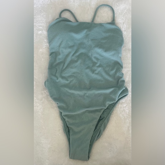 Victoria’s Secret Terrycloth Suit Seasalt Swimsuit - Picture 4 of 11